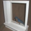 Bluebird on Window Sill